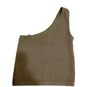 EUC SWS Essentials. One shoulder crop top.
